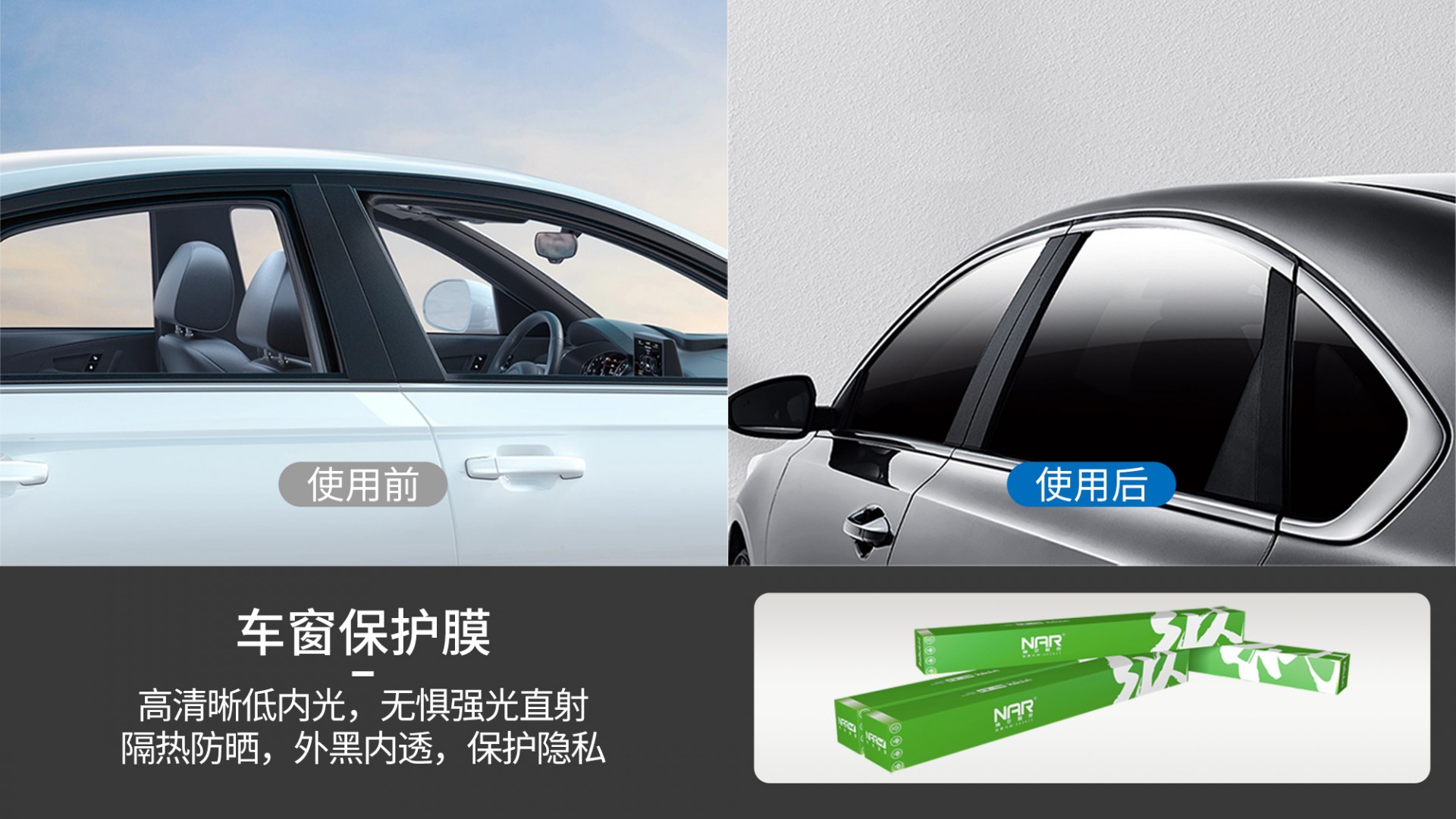 怎么購買汽車膜？納爾PPF安全防護(hù)全能套裝太香了